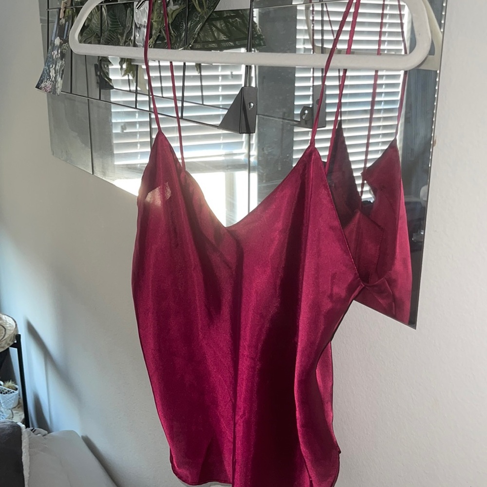 SILKY HOT PINK TOP